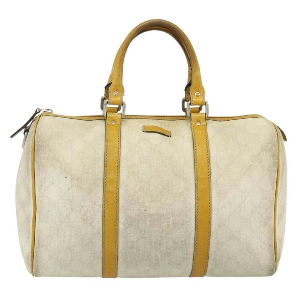 Gucci GG Supreme Handbag Ivory White